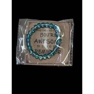 Apatite Quartz Bracelet, Awesomeness Reminder